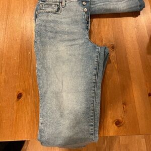 American Eagle Outfitters Sky Blue Ankle Jeans